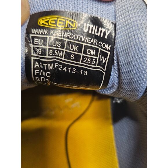 Keen Utility Composite toe oil and slip resistant shoe women's 8.5 - Picture 6 of 6